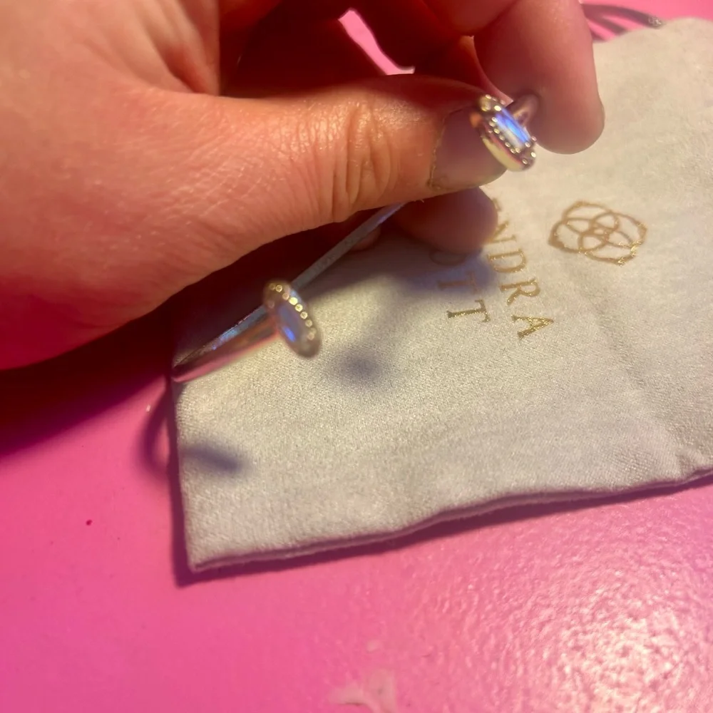 Kendra Scott Edie Open Cuff/bangle Bracelet - Picture 3 of 12